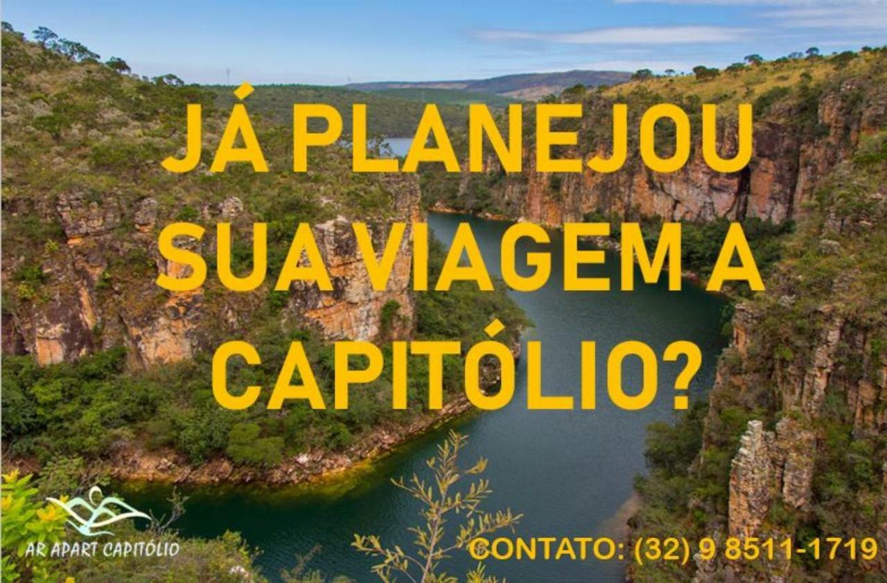 Aquares Residence - Apartamento Para Temporada Capitólio Eksteriør bilde